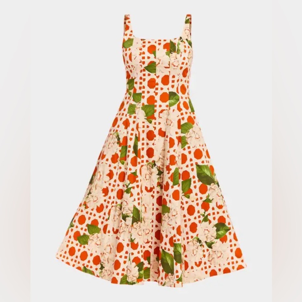 Mestiza New York Yvette Reversible Square-Neck Midi Dress - Picture 2 of 15
